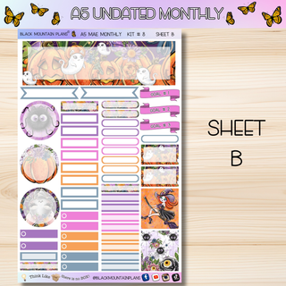 Kit # 8 A5 MAE ANY Month UNDATED Monthly Kit