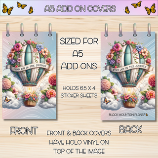 Option # 1 Laminated Covers & Sticker Storage Covers