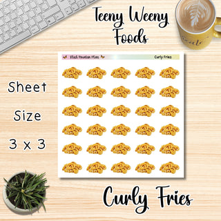 CURLY FRIES Teeny Weeny Foods