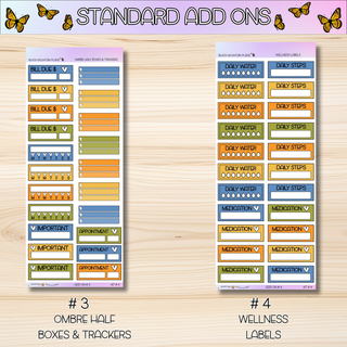 Kit # 4 Standard Size Add Ons
