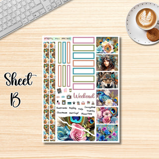 Kit 17        Large Plum Paper ME Layout