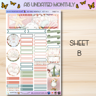 Kit # 11 A5 MAE ANY Month UNDATED Monthly Kit