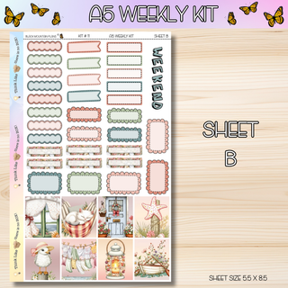Kit # 11 A5 Weekly Kits