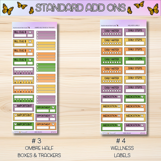 Kit # 10 Standard Size Add Ons