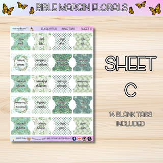 EUCALYPTUS       BIBLE TABS
