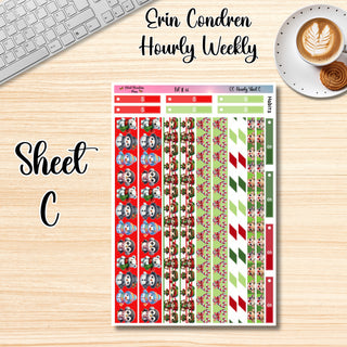 Kit 36       Hourly Erin Condren Weekly