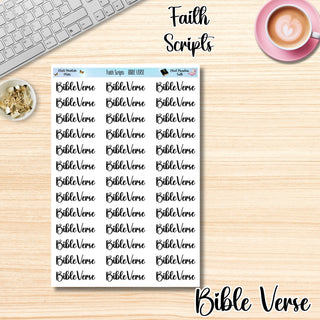 Faith Scripts        BIBLE VERSE