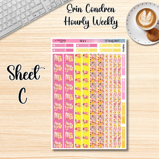 Kit # 9       Hourly Erin Condren Weekly