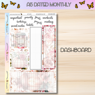 Kit # 18 A5 DATED Any Month Monthly Kits