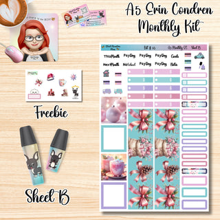 Kit 35        A5 Erin Condren ANY Month Planner Kit