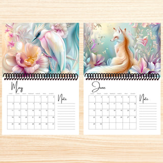 ENCHANTED FOREST 2025 WALL CALENDAR