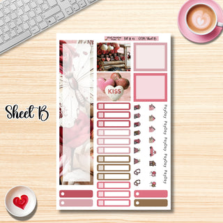 Kit 41       7x9 Erin Condren FEBRUARY Monthly Planner Kit