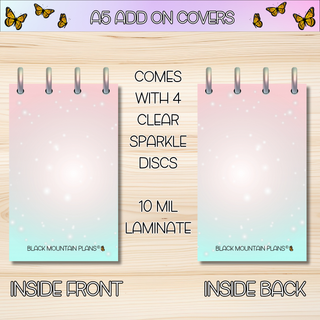 Option # 4 Laminated Covers & Sticker Storage Covers