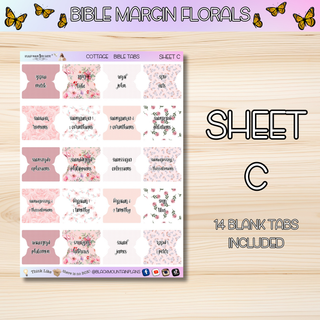 COTTAGE       BIBLE TABS