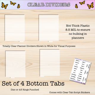 Clear Dividers