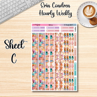 Kit 28       Hourly Erin Condren Weekly