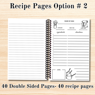 # 34   Kitty Biscuits   RECIPE Spiral Bound Notebooks