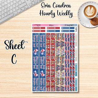 Kit 13       Hourly Erin Condren Weekly