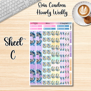 Kit 15       Hourly Erin Condren Weekly