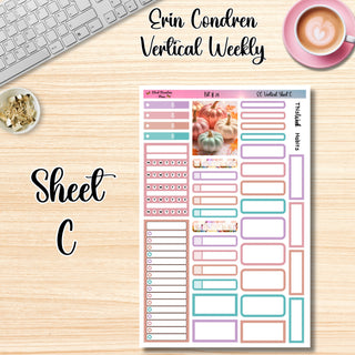 Kit 28       Erin Condren Vertical Planner Weekly Kit