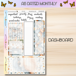 Kit # 15 A5 DATED Any Month Monthly Kits
