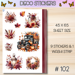 DECO STICKERS # 102