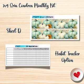 Kit 24       7x9 Erin Condren ANY Month Planner Kit