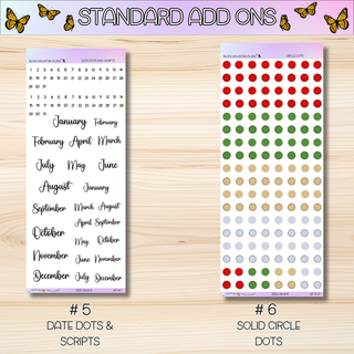 Kit # 21 Standard Size Add Ons