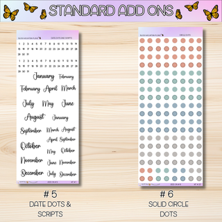 Kit # 20 Standard Size Add Ons