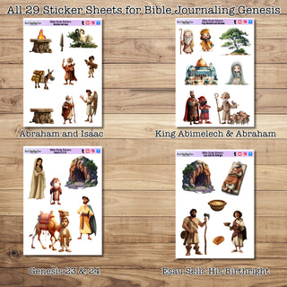 GENESIS Sticker Bundle All 28 Genesis Sticker Sheets 20% Off Savings