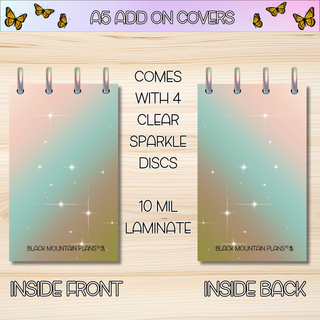 Option # 3 Laminated Covers & Sticker Storage Covers