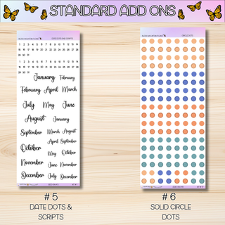 Kit # 17 Standard Size Add Ons
