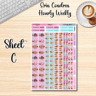 Kit 18       Hourly Erin Condren Weekly