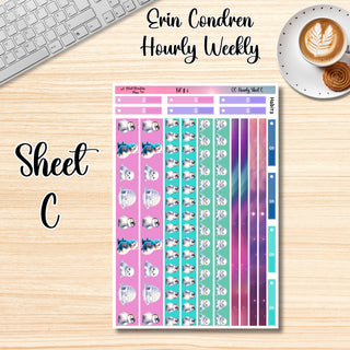 Kit # 6       Hourly Erin Condren Weekly