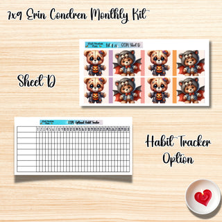 Kit 26       7x9 Erin Condren ANY Month Planner Kit