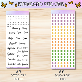 Kit # 10 Standard Size Add Ons