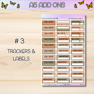 Kit # 3 A5 Add Ons