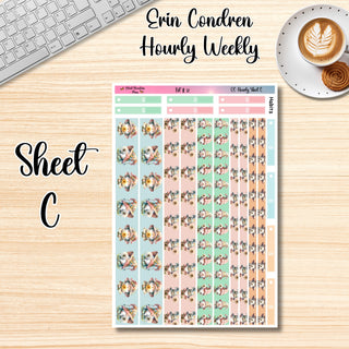 Kit 12       Hourly Erin Condren Weekly