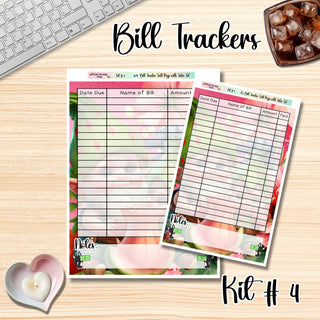 Kit # 4     Full Page Bill Tracker