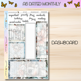 Kit # 20 A5 DATED Any Month Monthly Kits