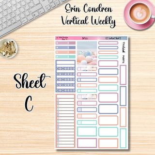 Kit # 1       Erin Condren Vertical Planner Weekly Kit