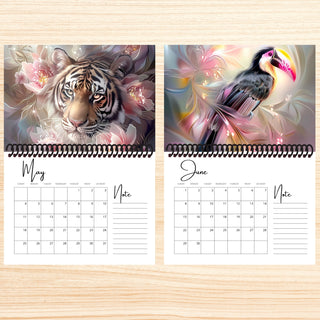 SAFARI 2025 WALL CALENDAR