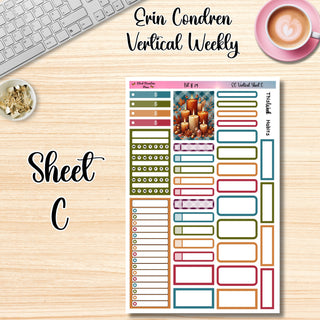 Kit 29       Erin Condren Vertical Planner Weekly Kit