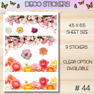 DECO STICKERS # 44