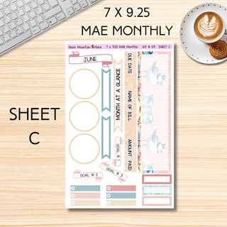 Kit 59          MAE Monthly 7 x 9.25