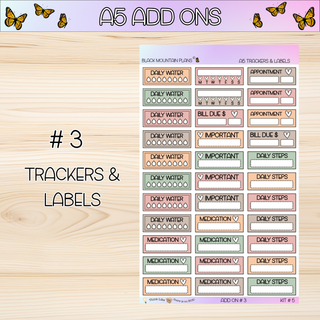 Kit # 5 A5 Add Ons