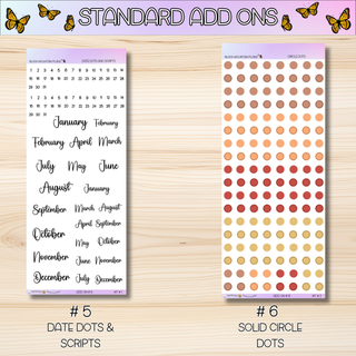 Kit # 2 Standard Size Add Ons