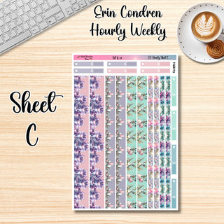 Kit 34       Hourly Erin Condren Weekly