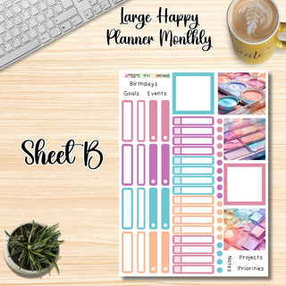 Kit # 8   Large Happy Planner ANY Monthly Kit