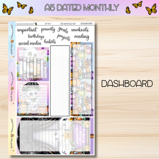 Kit # 7 A5 DATED Any Month Monthly Kits